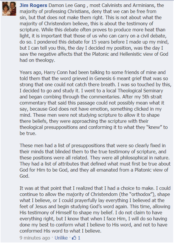 god is open open theism