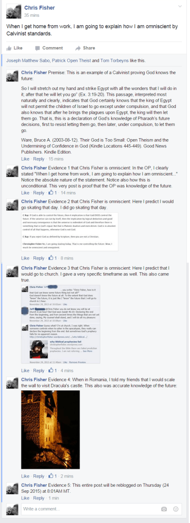 Chris Fisher Omniscient