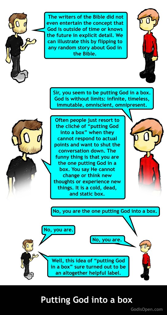 putting God into a box